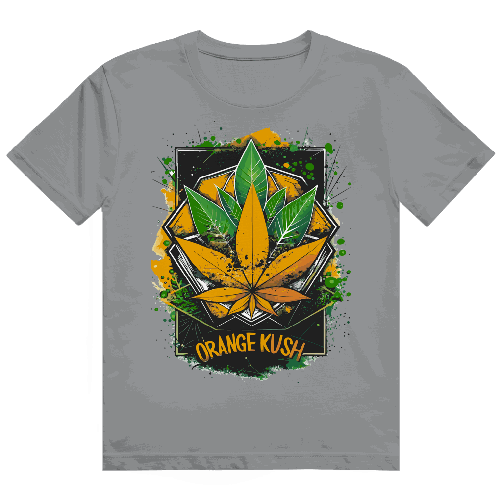 Heavy Cotton T-Shirt - Orange Kush | Division420®