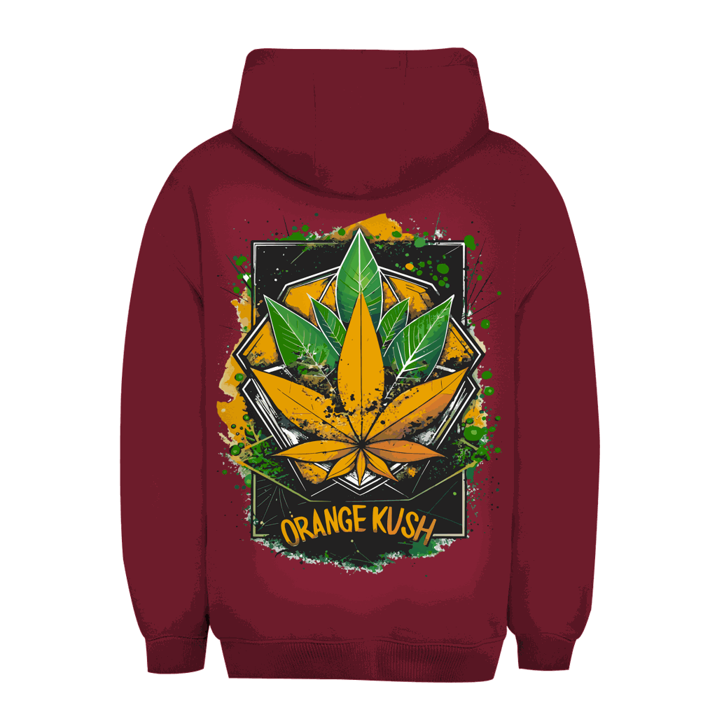 Unisex Oversize Hoodie - Orange Kush | Division420®