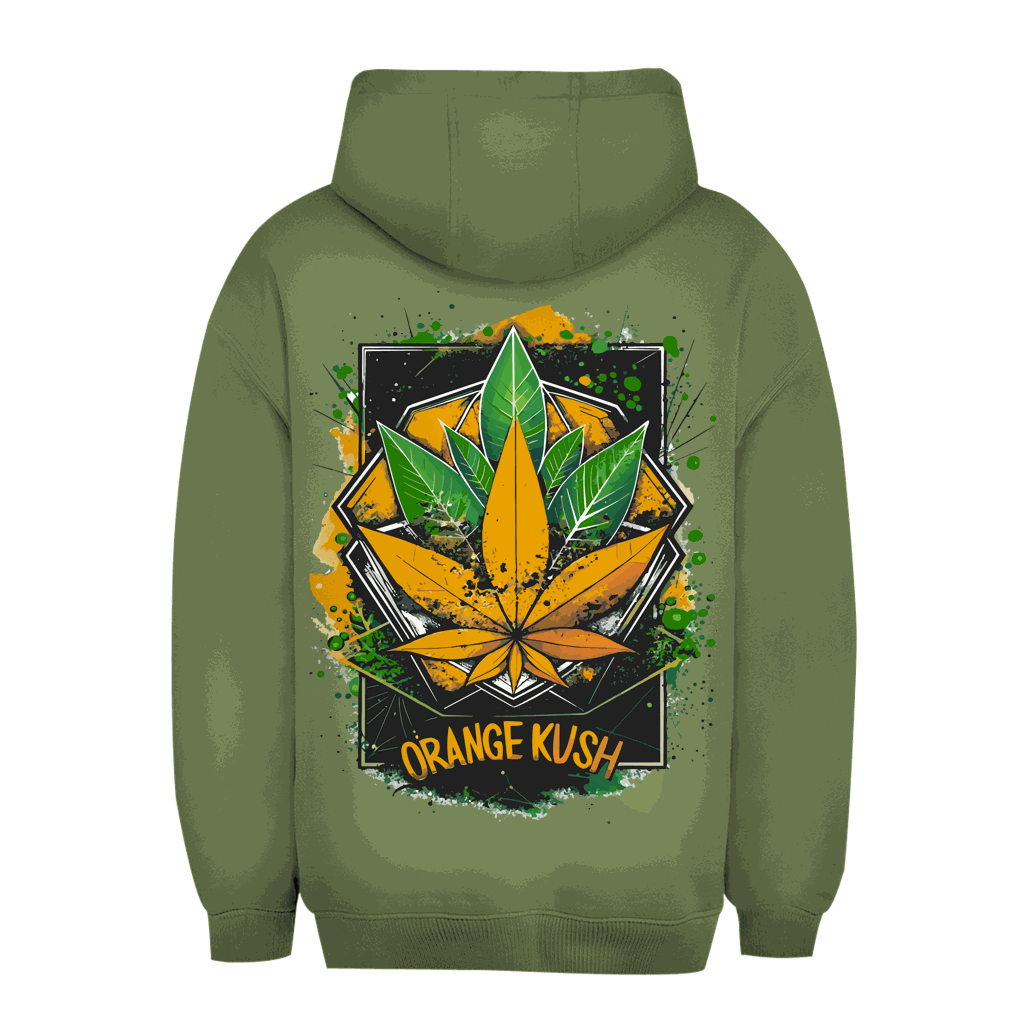 Unisex Oversize Hoodie - Orange Kush | Division420®
