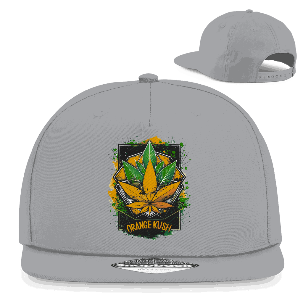 Snapback Rapper Cap - Orange Kush | Division420®