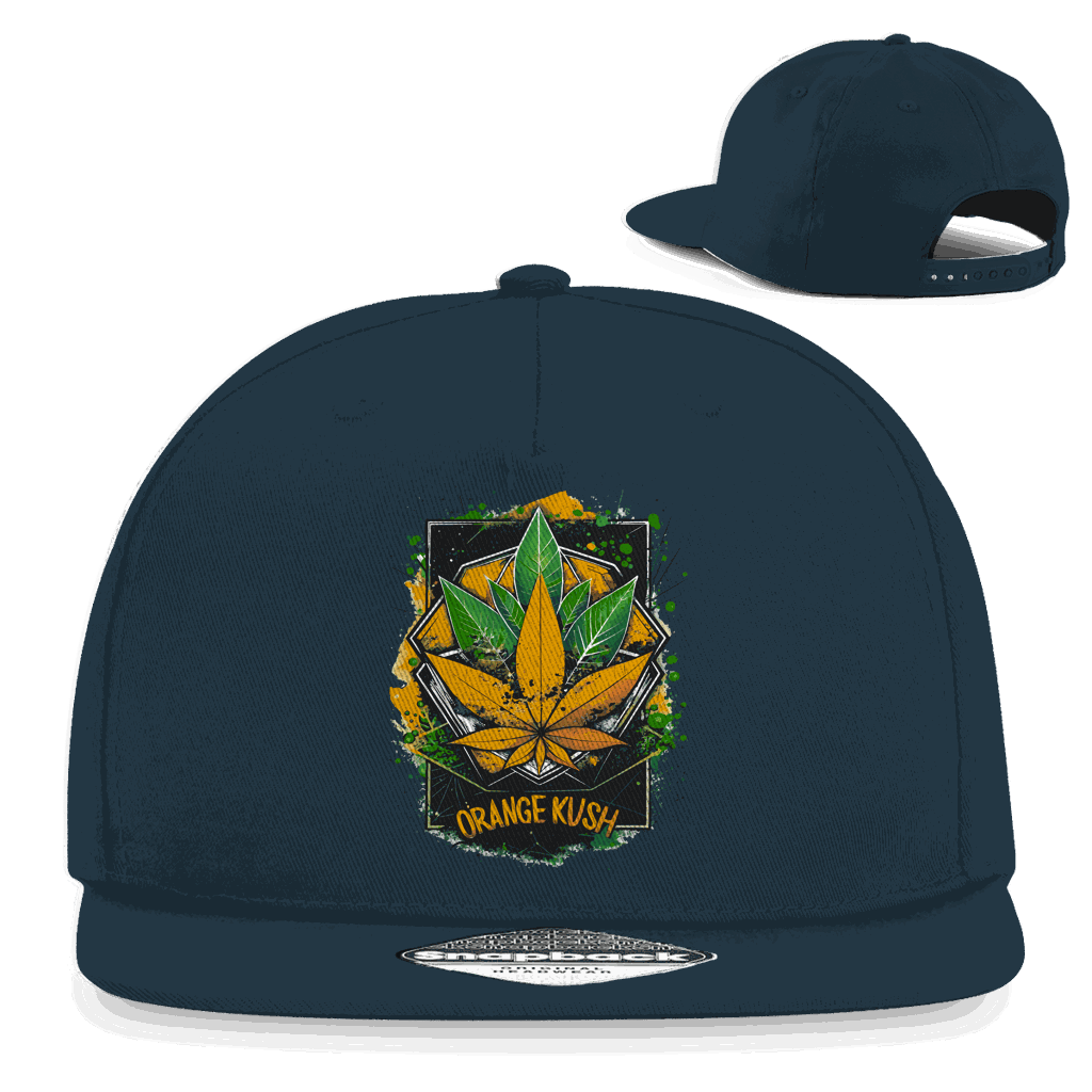 Snapback Rapper Cap - Orange Kush | Division420®