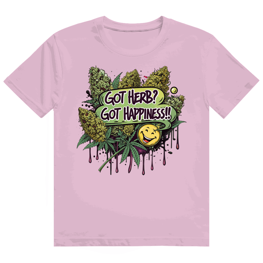 Heavy Cotton T-Shirt - Got Herb? Got Happiness! | Division420®