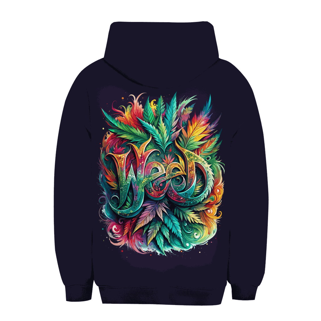 Unisex Oversize Hoodie - Weed Art Print | Division420®