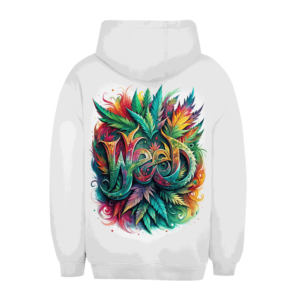 Unisex Oversize Hoodie - Weed Art Print | Division420®