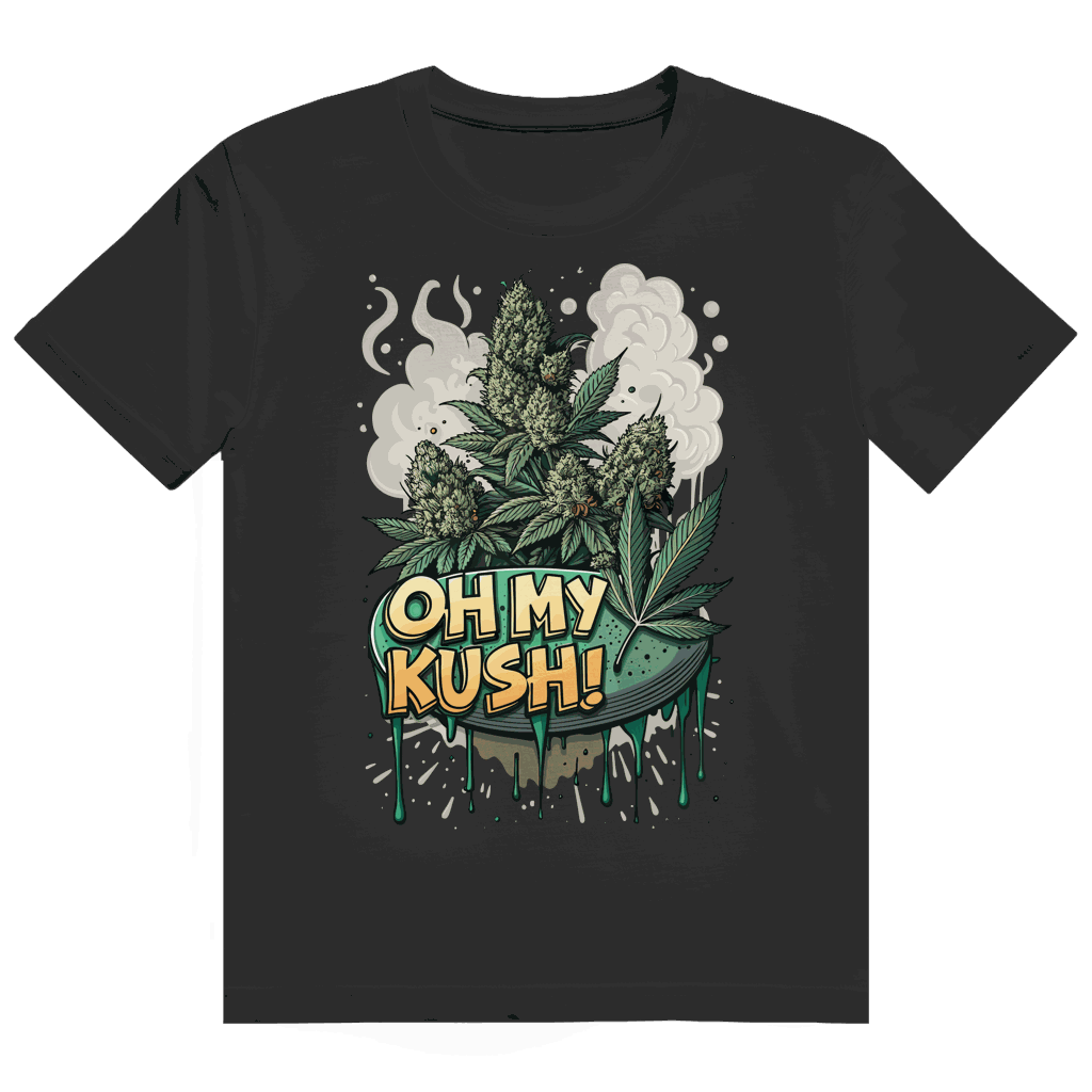Heavy Cotton T-Shirt - Oh my Kush! | Division420®