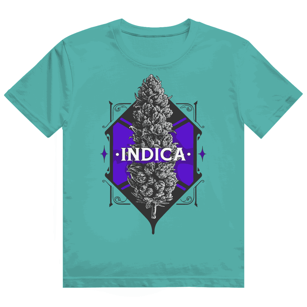 Heavy Cotton T-Shirt - Indica Art Print | Division420®