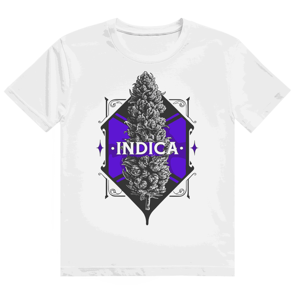 Heavy Cotton T-Shirt - Indica Art Print | Division420®