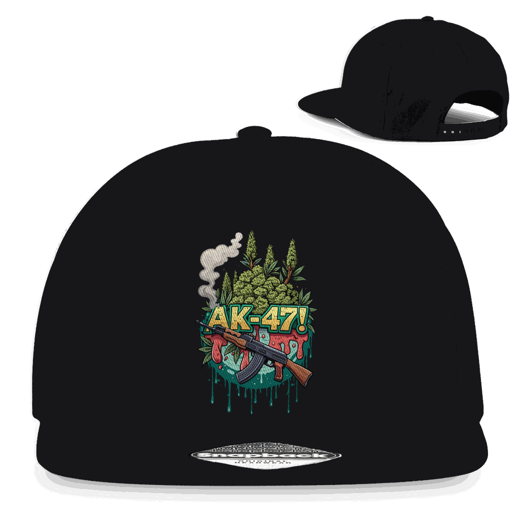 Snapback Rapper Cap - AK-47 | Division420®