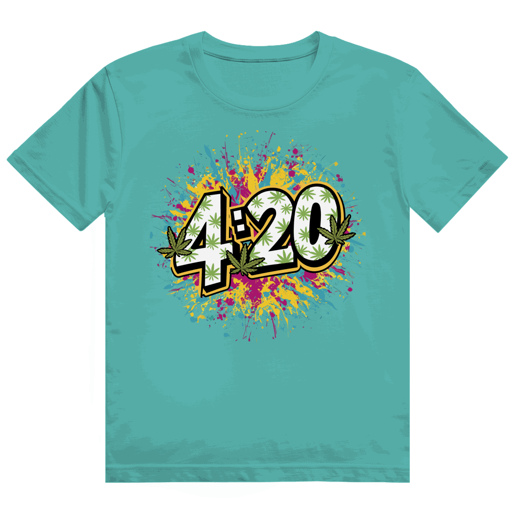 Heavy Cotton T-Shirt - 420 Art Print | Division420®