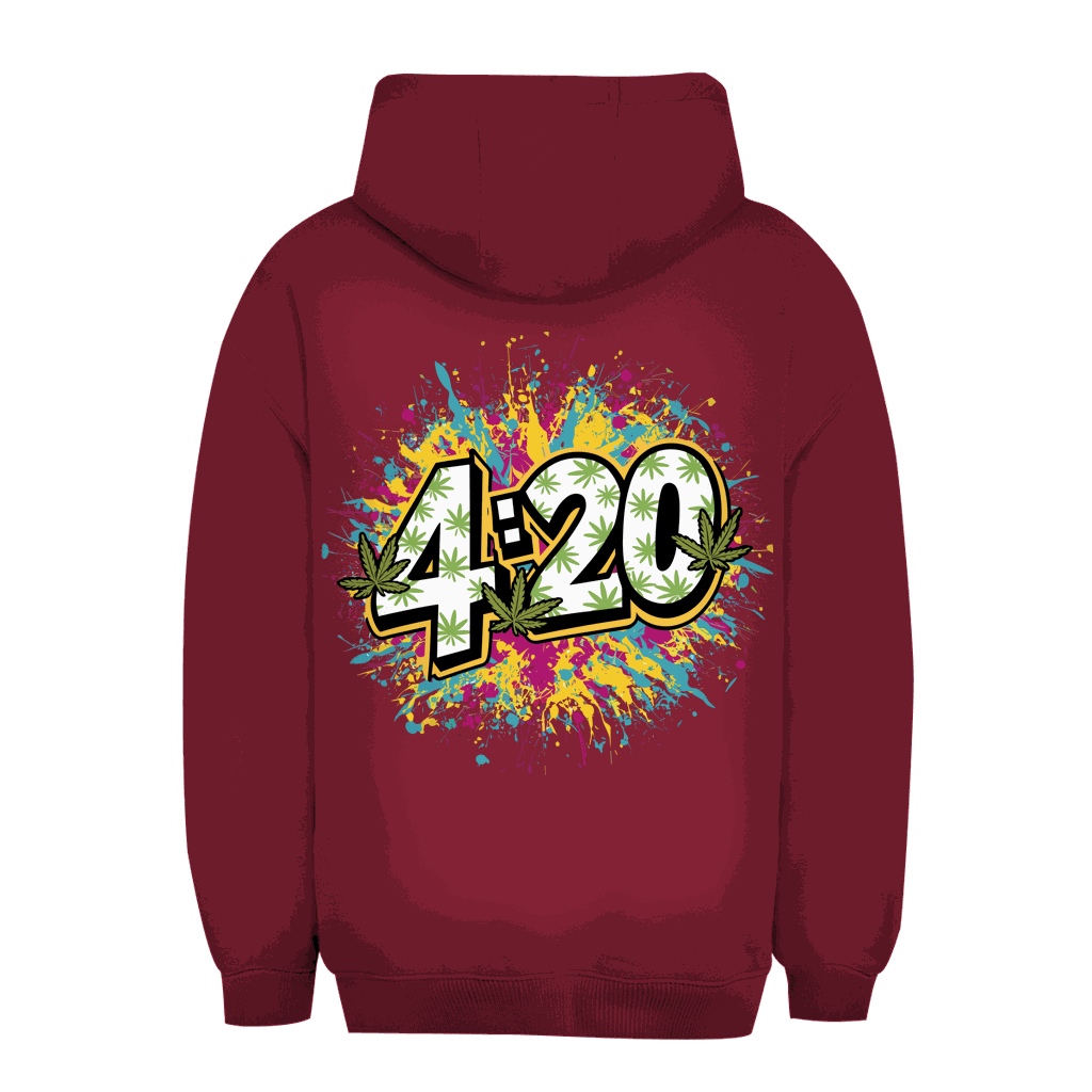 Unisex Oversize Hoodie - 420 Art Print | Division420®