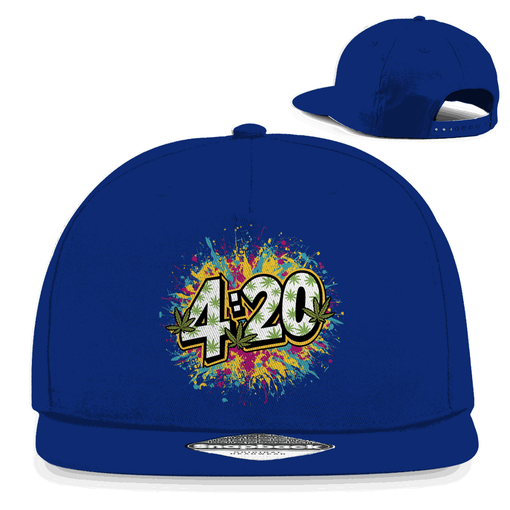 Snapback Rapper Cap - 420 Art Print | Division420®