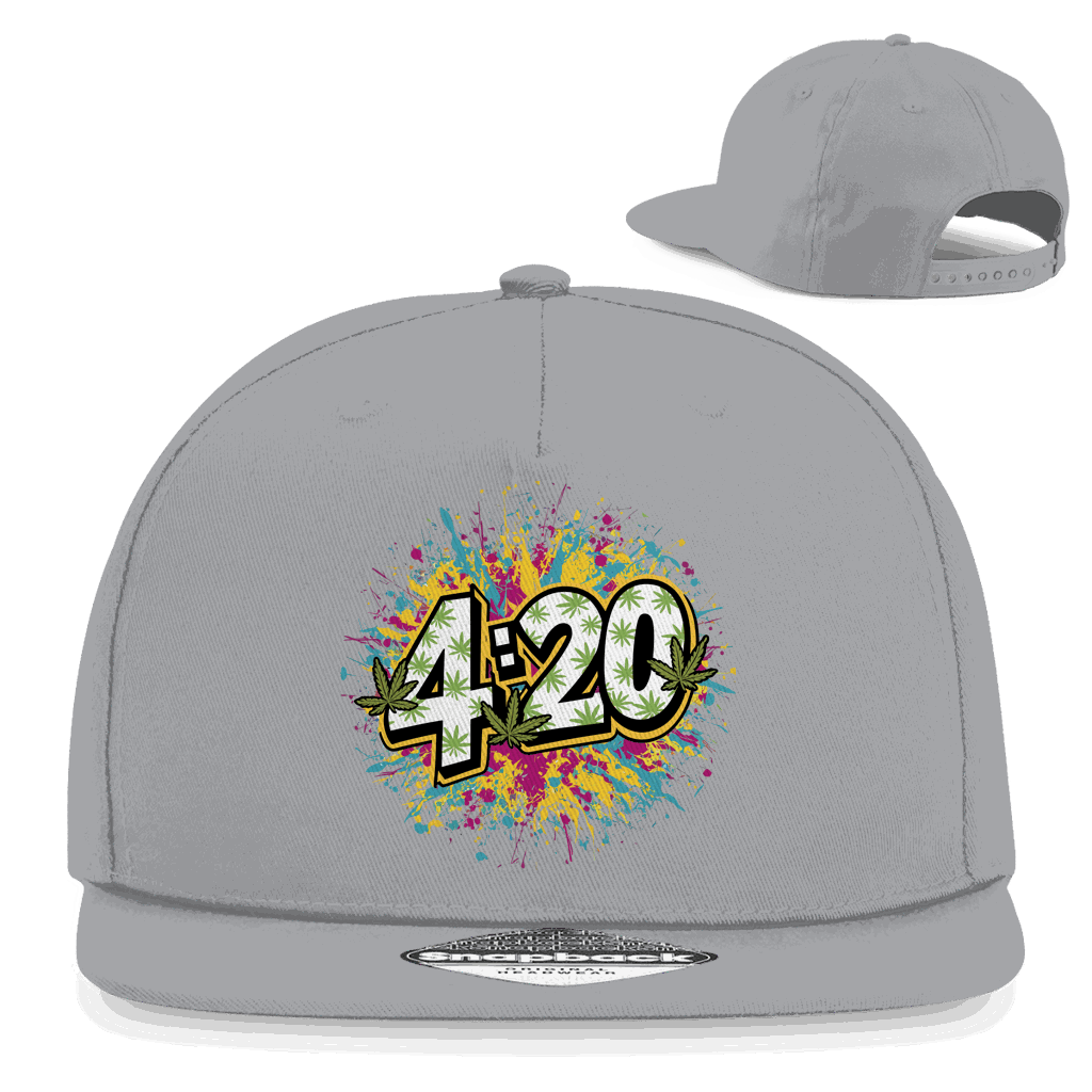 Snapback Rapper Cap - 420 Art Print | Division420®