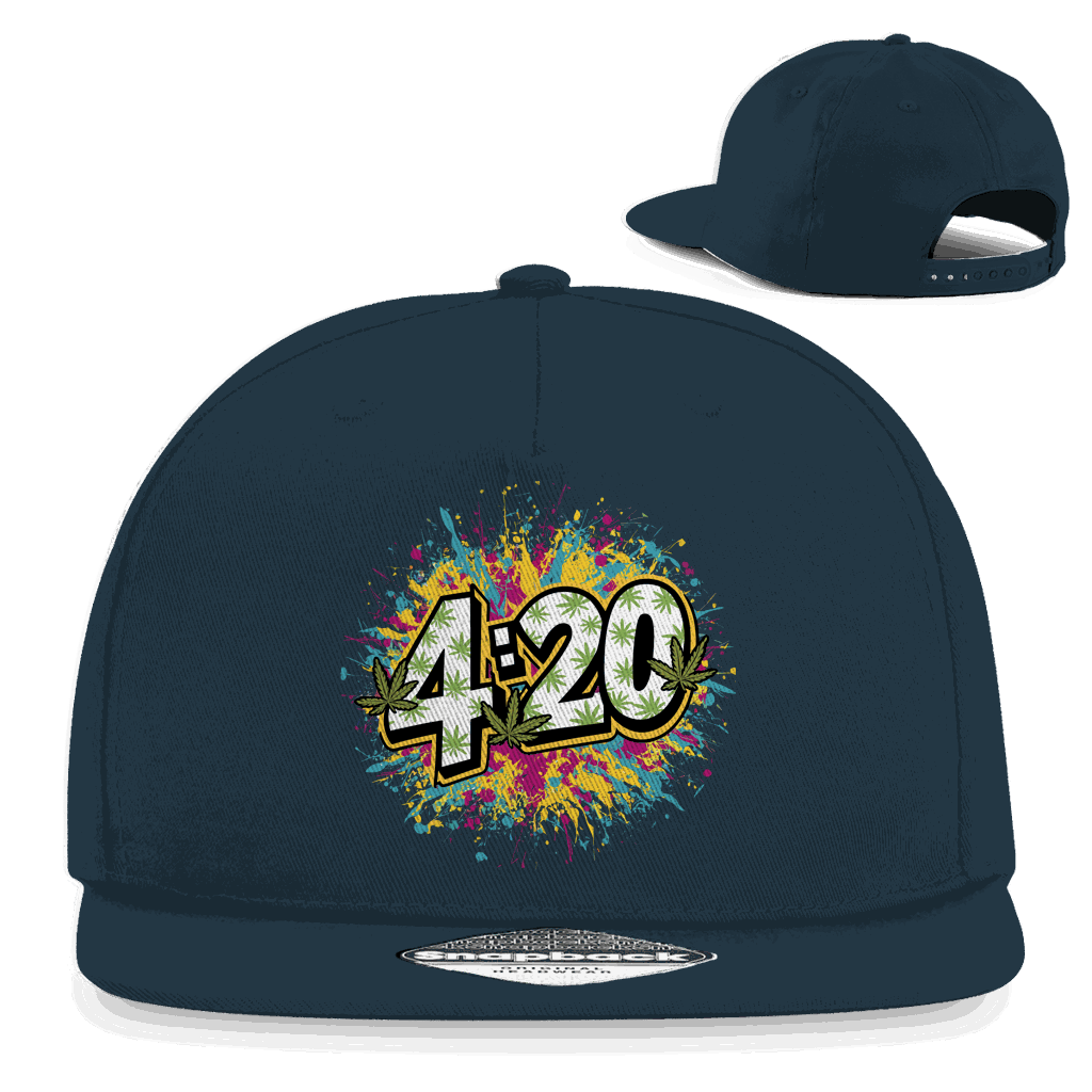 Snapback Rapper Cap - 420 Art Print | Division420®