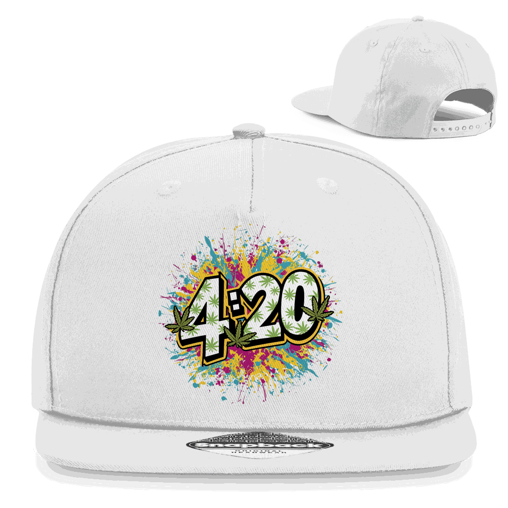 Snapback Rapper Cap - 420 Art Print | Division420®
