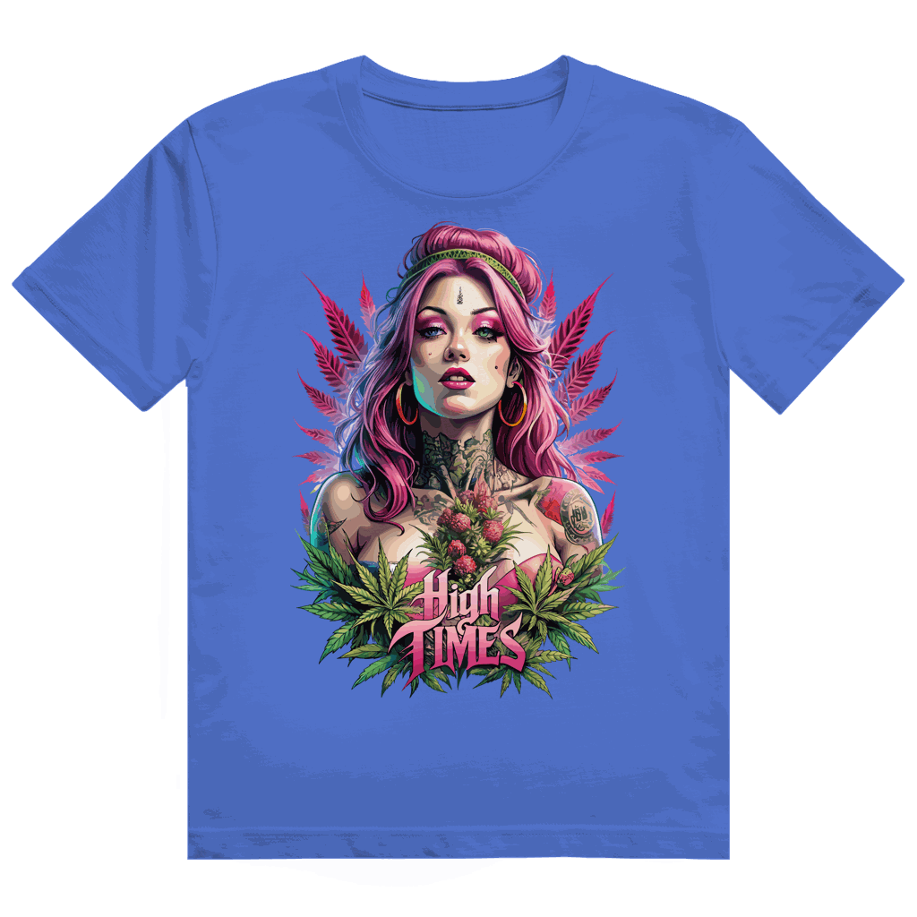 Heavy Cotton T-Shirt - High Times Girl | Division420®