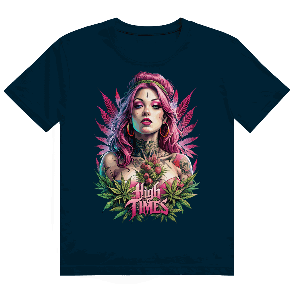 Heavy Cotton T-Shirt - High Times Girl | Division420®