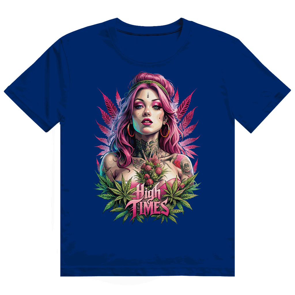 Heavy Cotton T-Shirt - High Times Girl | Division420®