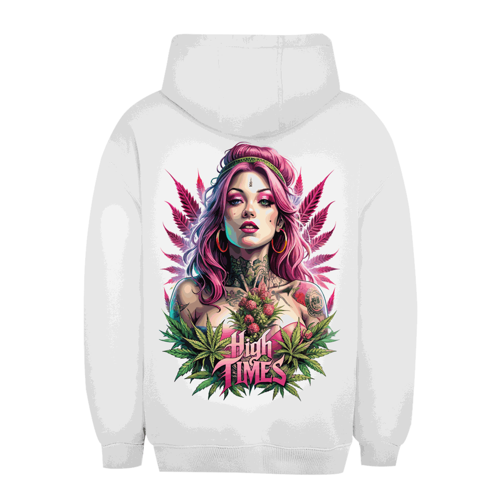 Unisex Oversize Hoodie - High Times Girl | Division420®