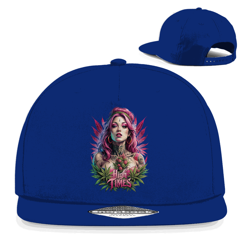 Snapback Rapper Cap - High Times Girl | Division420®