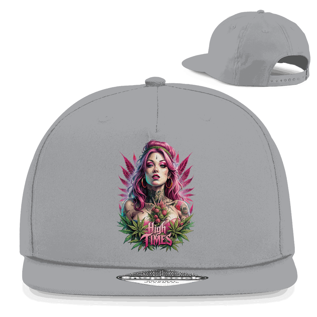 Snapback Rapper Cap - High Times Girl | Division420®