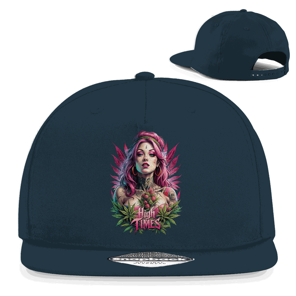 Snapback Rapper Cap - High Times Girl | Division420®
