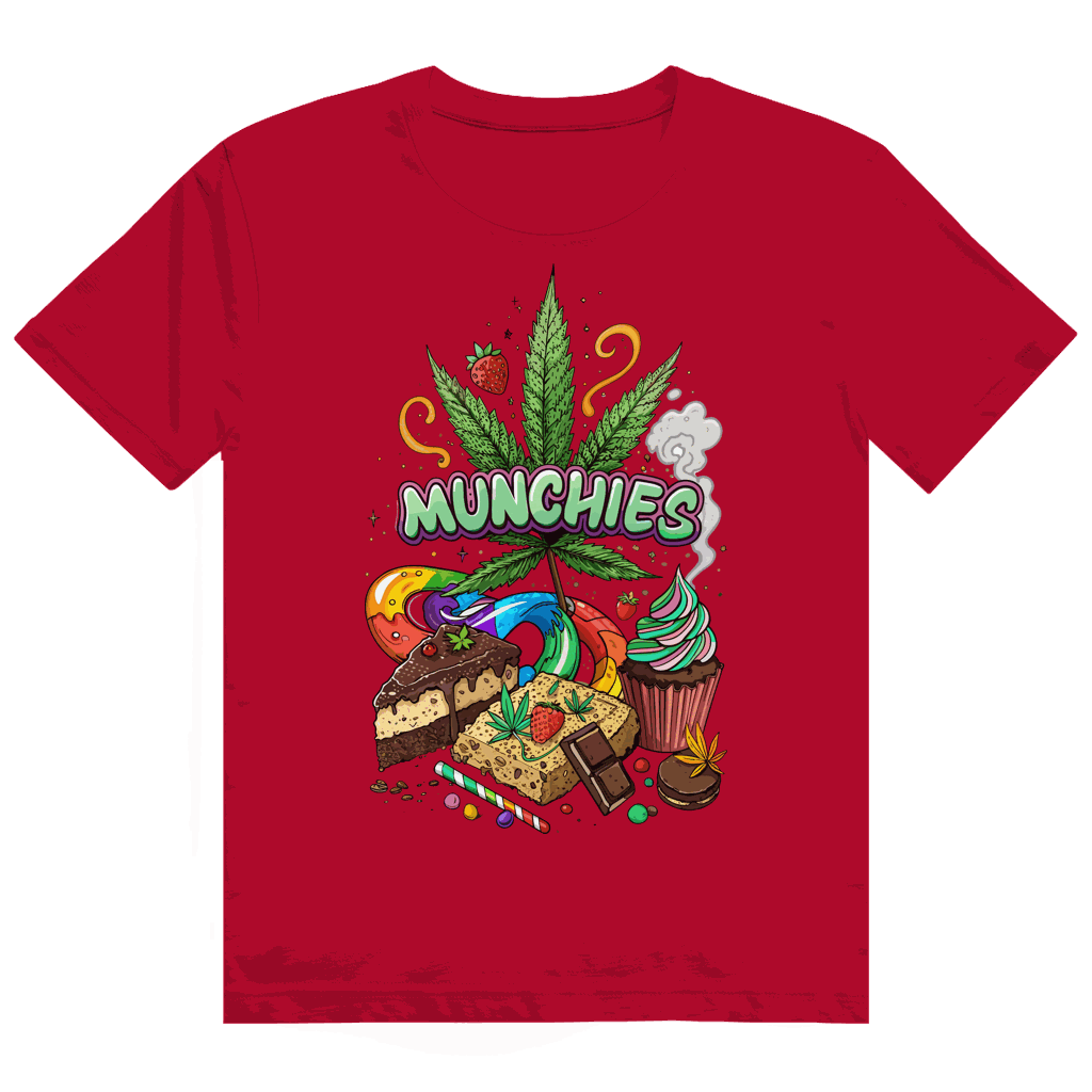 Heavy Cotton T-Shirt - Munchies Art Print | Division420®
