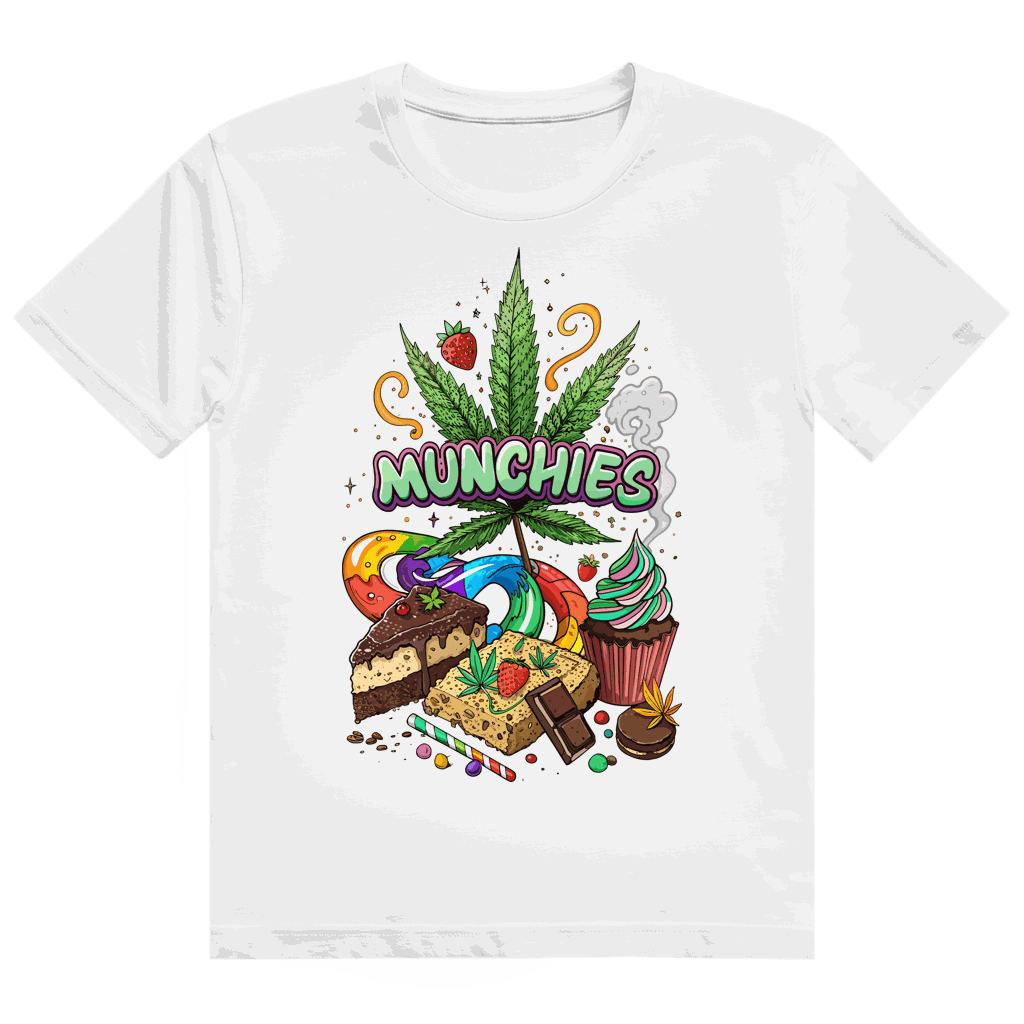 Heavy Cotton T-Shirt - Munchies Art Print | Division420®
