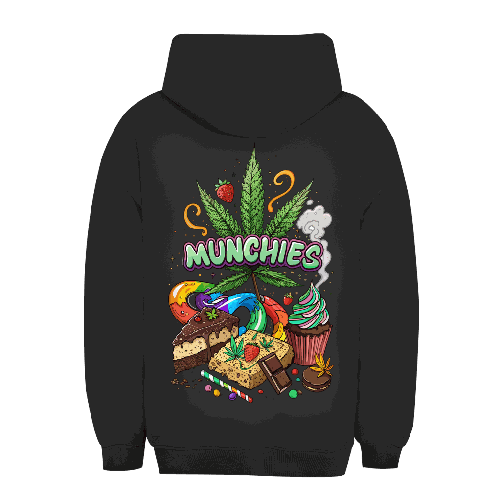 Unisex Oversize Hoodie - Munchies Art Print | Division420®