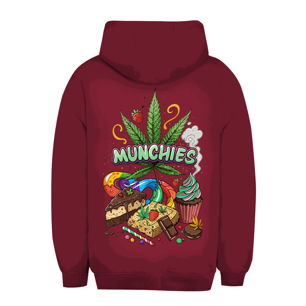 Unisex Oversize Hoodie - Munchies Art Print | Division420®