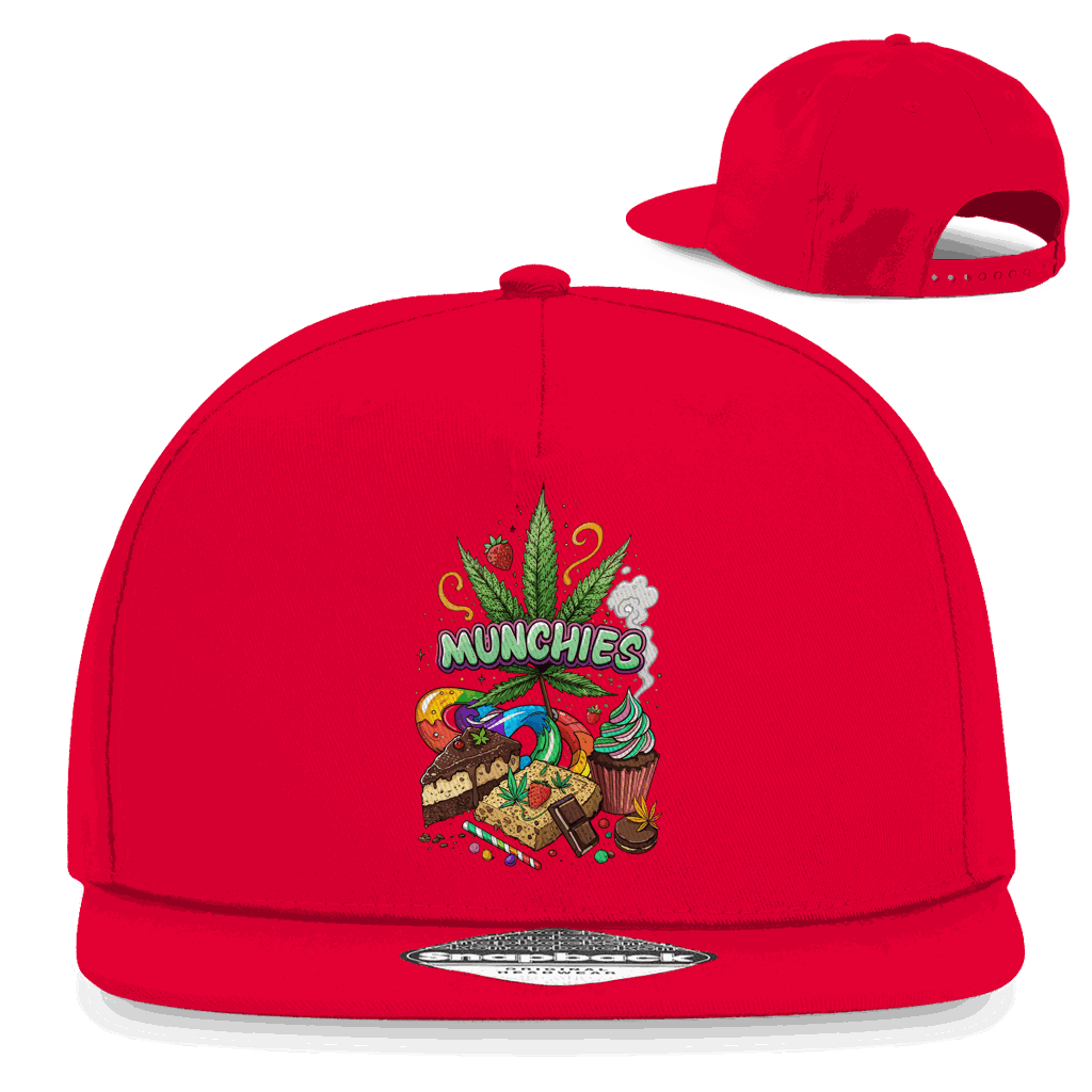Snapback Rapper Cap - Munchies Art Print | Division420®