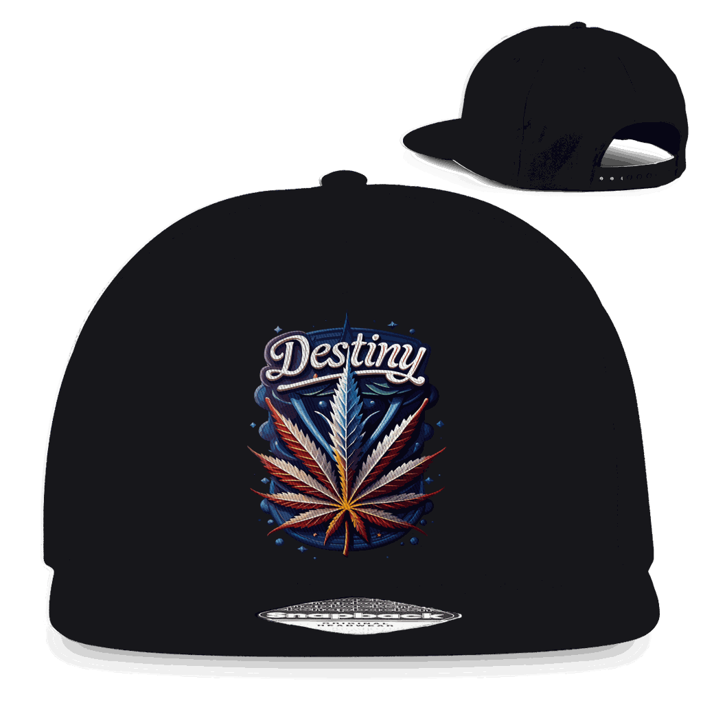 Division420 Snapback Cap Destiny aus Baumwoll-Twill mit Retro-Snapback und urbanem Streetwear-Design