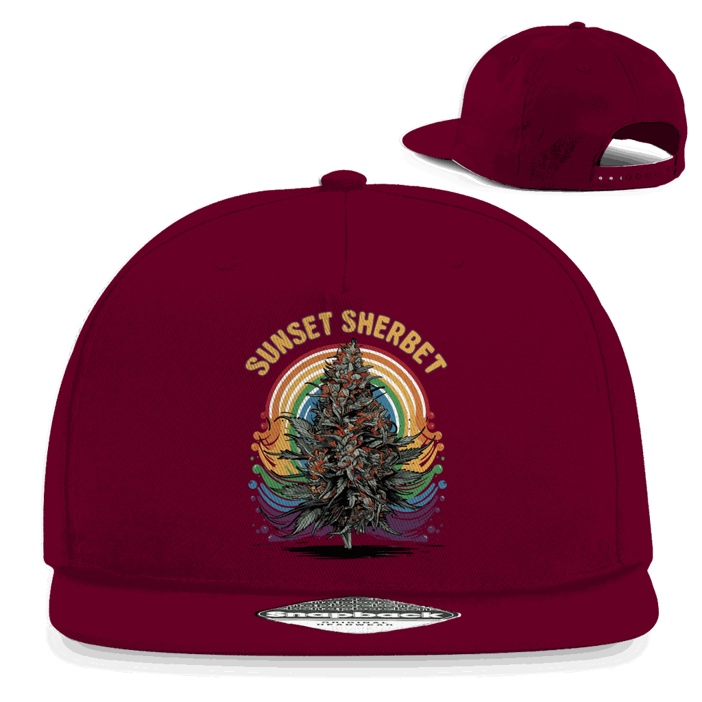 Division420 Snapback Cap Sunset Sherbet im urbanen 5-Panel-Design