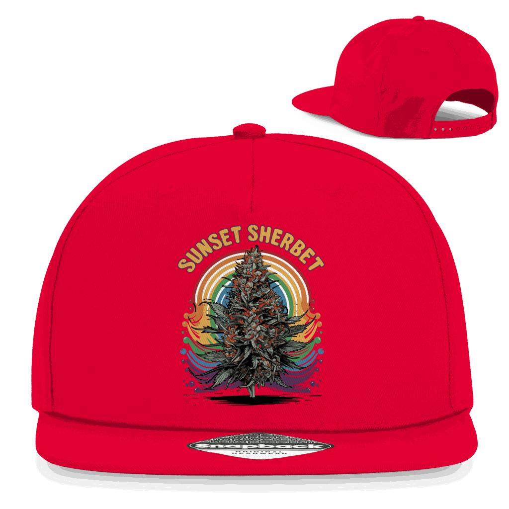 Snapback Rapper Cap - Sunset Sherbet | Division420®