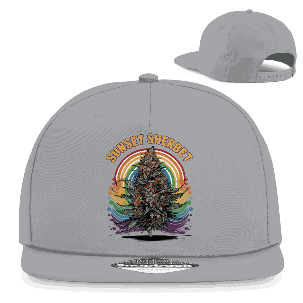 Snapback Rapper Cap - Sunset Sherbet | Division420®