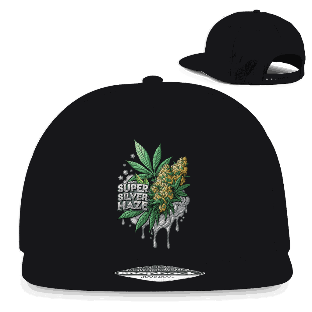 Snapback Rapper Cap - Super Silver Haze | Division420®