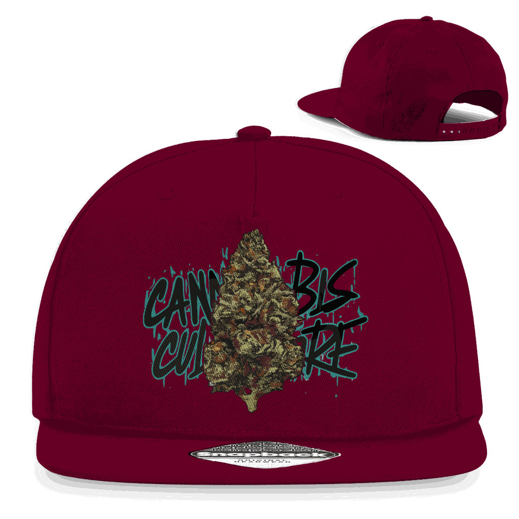 Snapback Rapper Cap - Cannabis Culture | Division420®