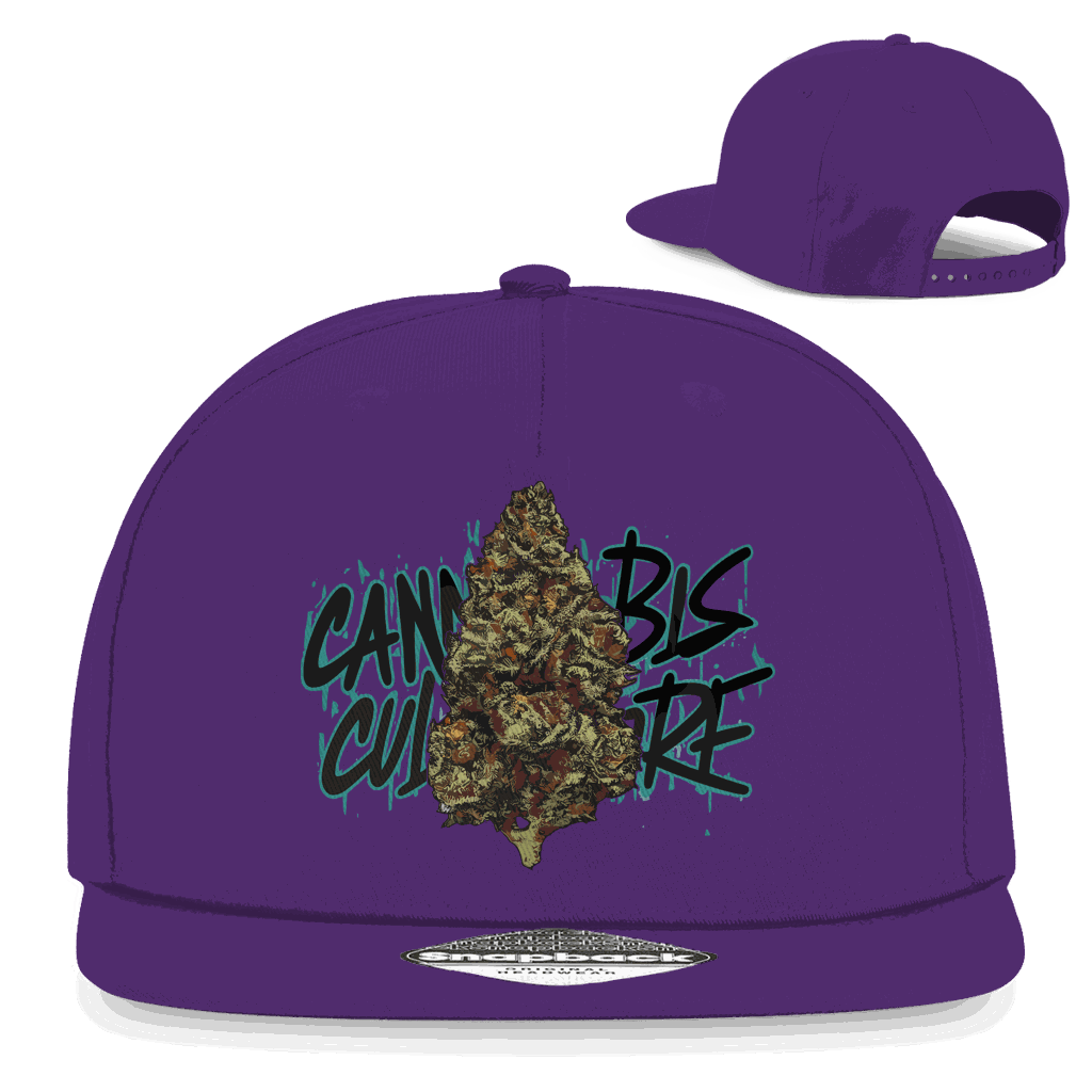 Snapback Rapper Cap - Cannabis Culture | Division420®