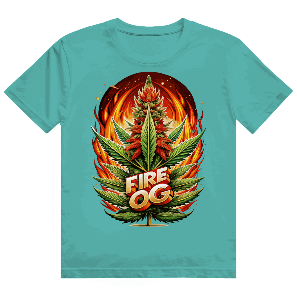Heavy Cotton T-Shirt - Fire OG | Division420®