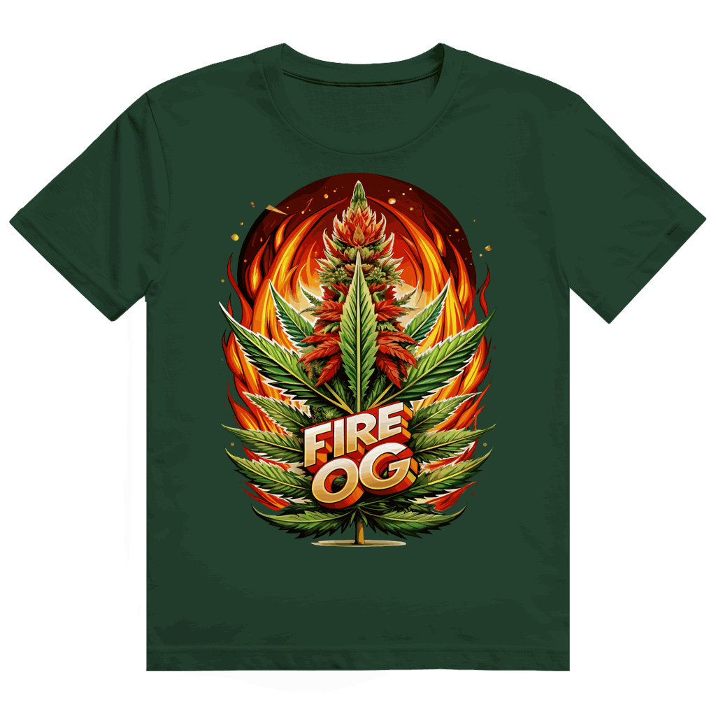 Heavy Cotton T-Shirt - Fire OG | Division420®