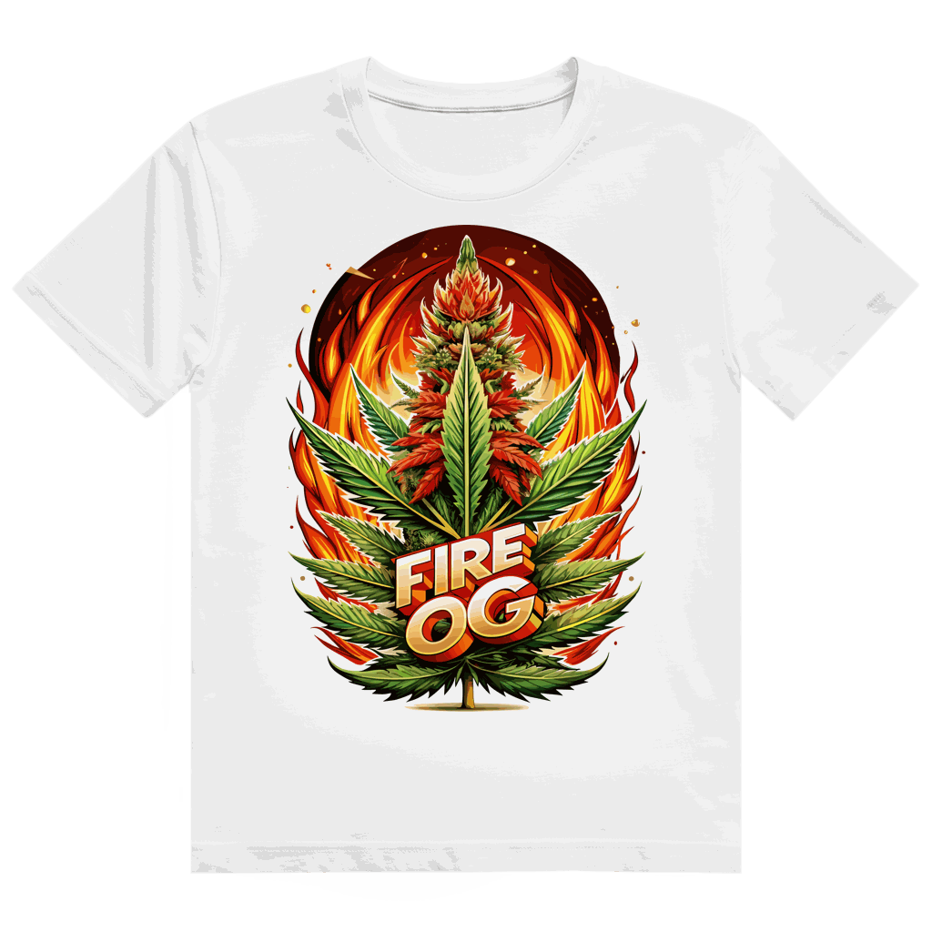 Heavy Cotton T-Shirt - Fire OG | Division420®