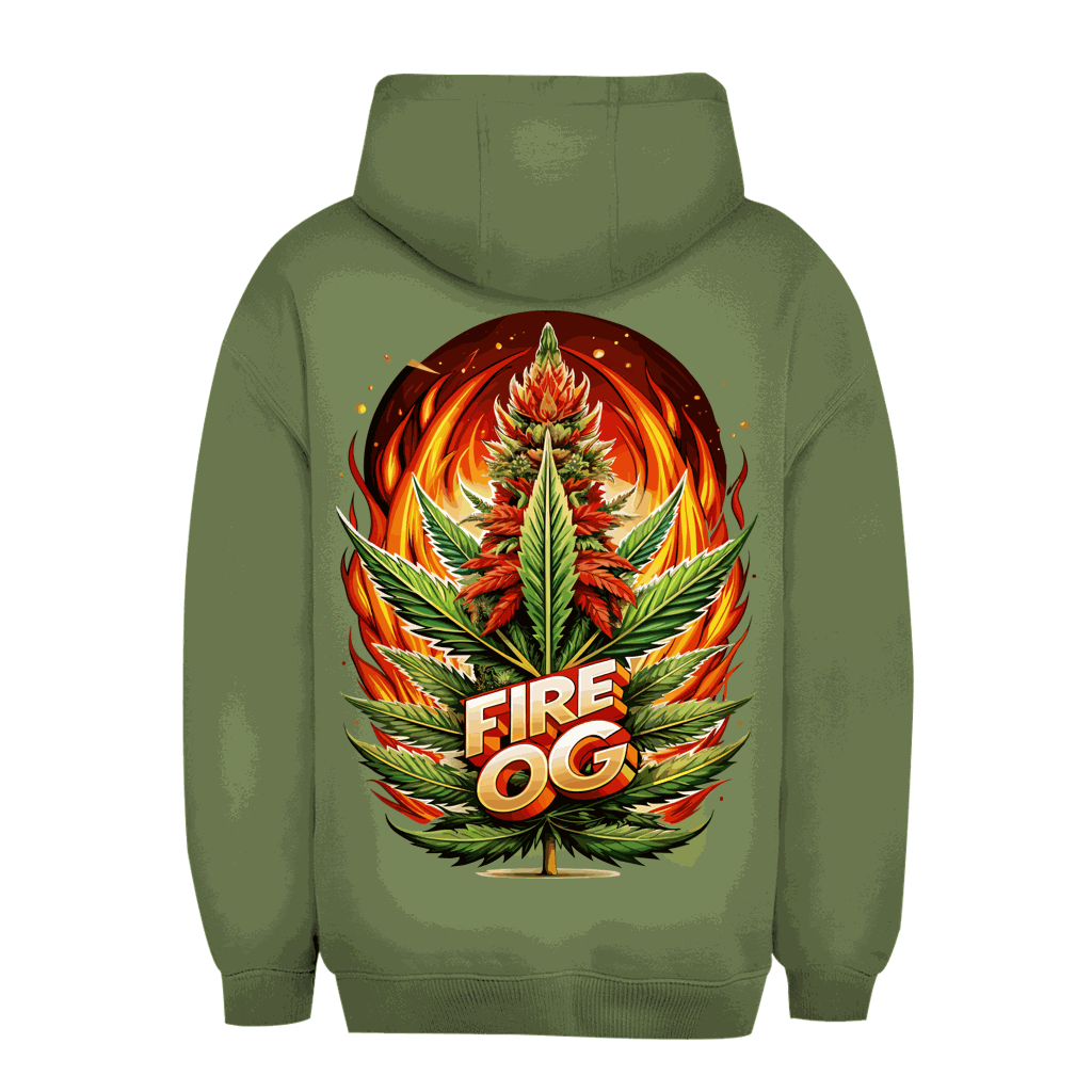 Unisex Oversize Hoodie - Fire OG | Division420®