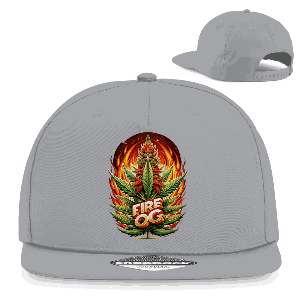 Snapback Rapper Cap - Fire OG | Division420®