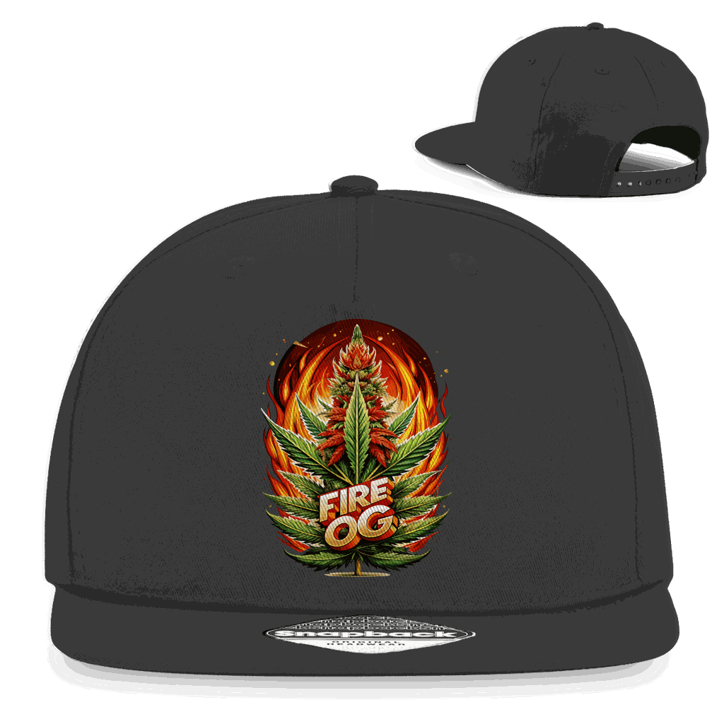 Snapback Rapper Cap - Fire OG | Division420®