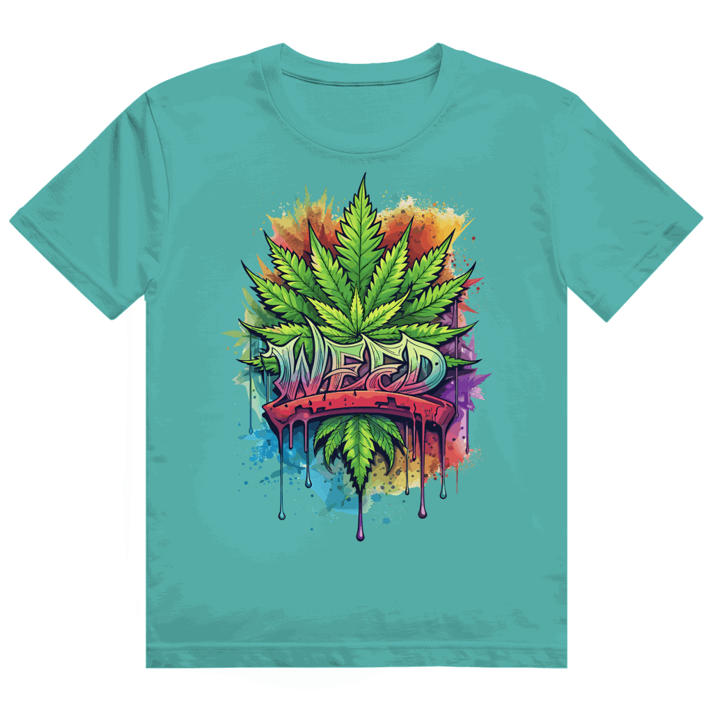 Heavy Cotton T-Shirt - Weed Art | Division420®