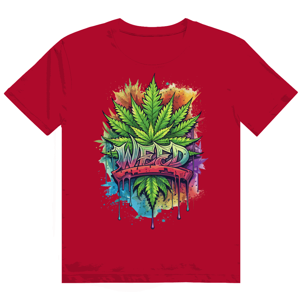 Heavy Cotton T-Shirt - Weed Art | Division420®