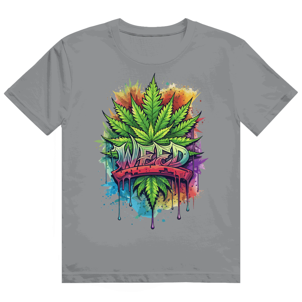 Heavy Cotton T-Shirt - Weed Art | Division420®