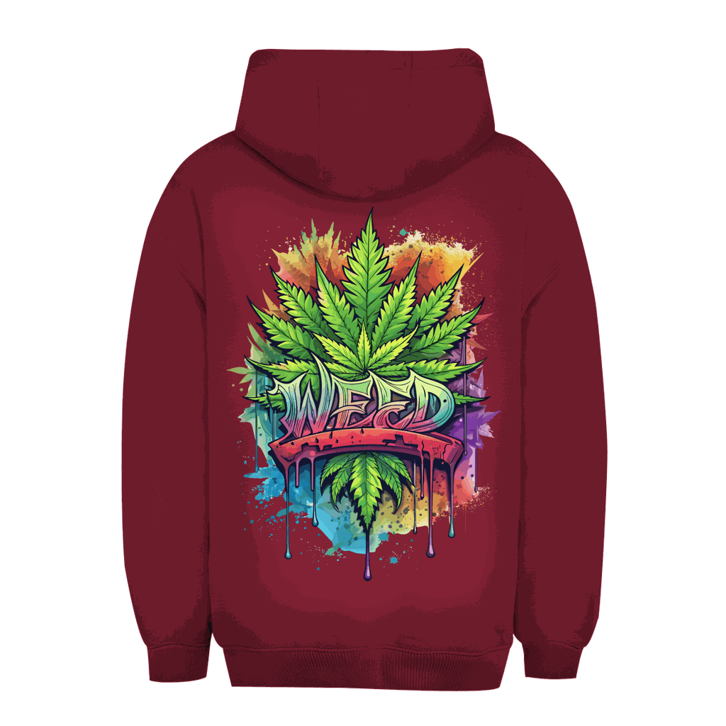 Unisex Oversize Hoodie - Weed Art | Division420®