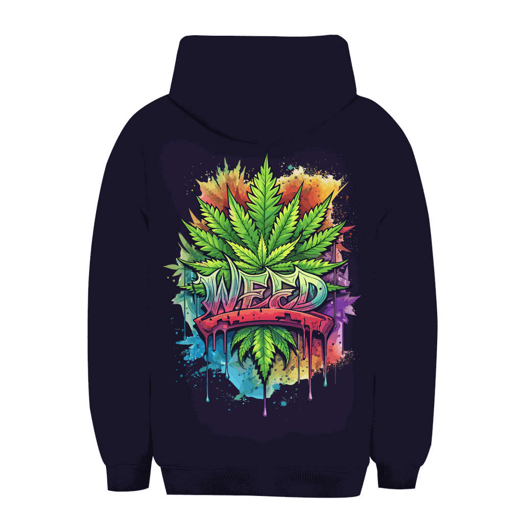 Unisex Oversize Hoodie - Weed Art | Division420®