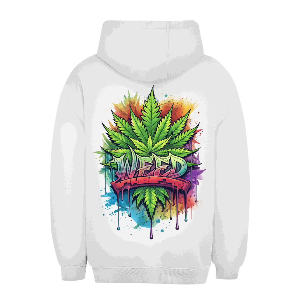 Unisex Oversize Hoodie - Weed Art | Division420®