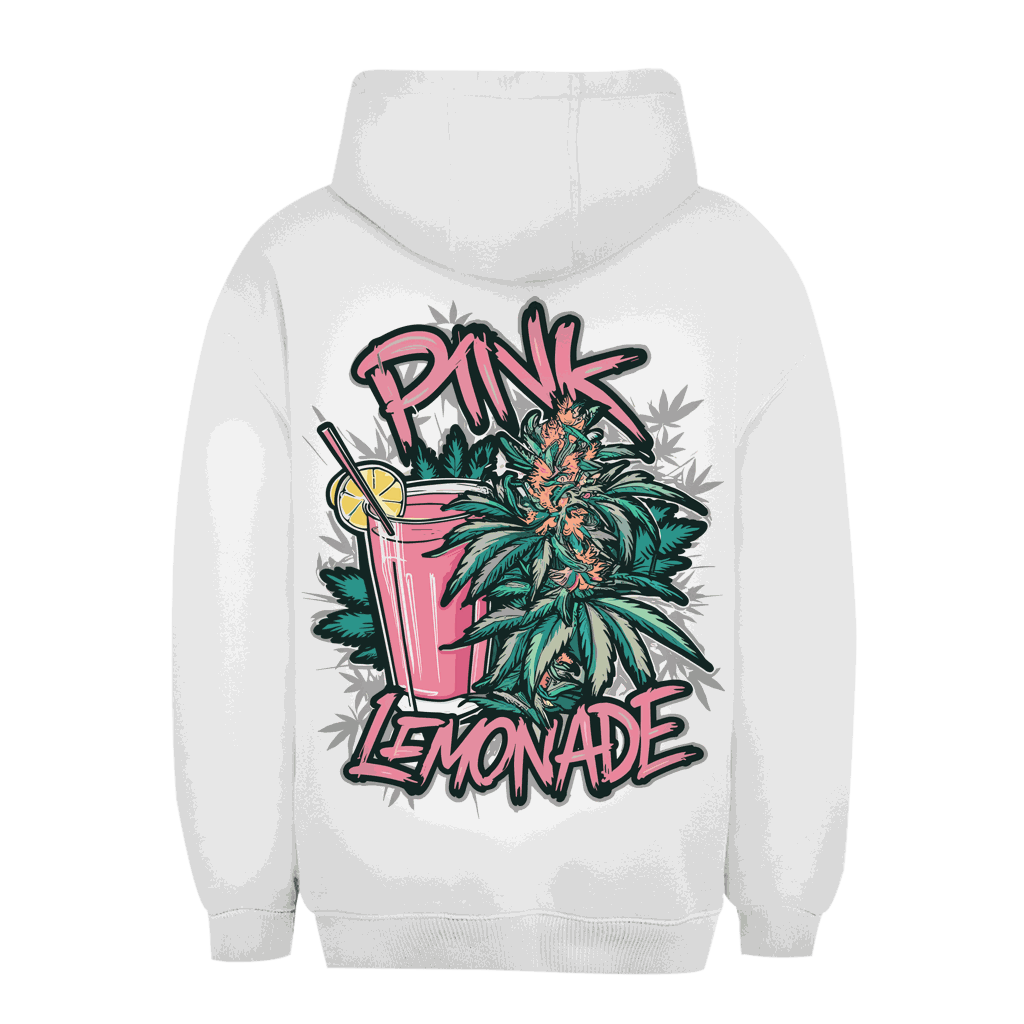 Unisex oversize hoodie pink lemonade urban style comfortable Division420